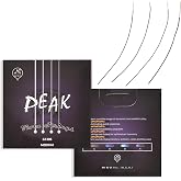 MI&amp;VI PEAK Synthetic Core Viola Strings for 14&rdquo; Violas &mdash; Pure Silver | Synthetic Nylon Core | Ball-End | Medium Gauge Tension