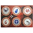 Pop Bunny BAU Cua Ca Cop - Chinese New Year Dice Game - Fish Prawn Crab Dice Game - Lunar New Year Game