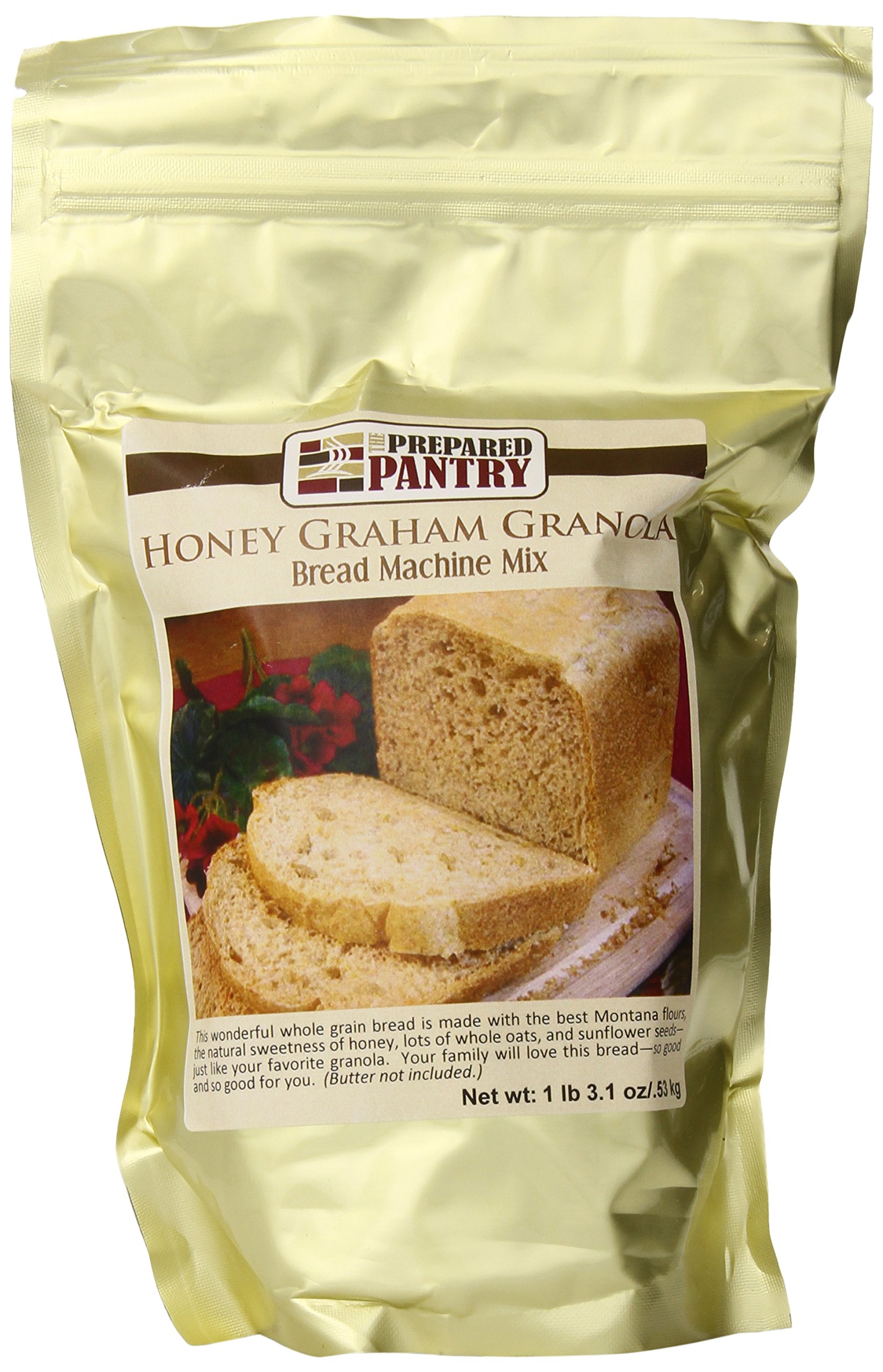 The Prepared Pantry Bread Machine Mix, Fully Loaded Baked