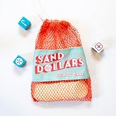 Ski House Games Sand Dollars Dice Game | Beach Game and Pool Game for the Whole Family | Screen-Free for Kids, Adults and Grandparents | Perfect for Vacation, Lake Cabins and Beach Houses