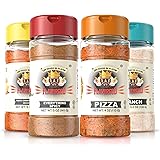 Flavor God Seasonings- Popcorn Pack | Pack of 4- 5oz | Healthy Seasonings | Great for Added Flavor | No Calories, No MSG, No 