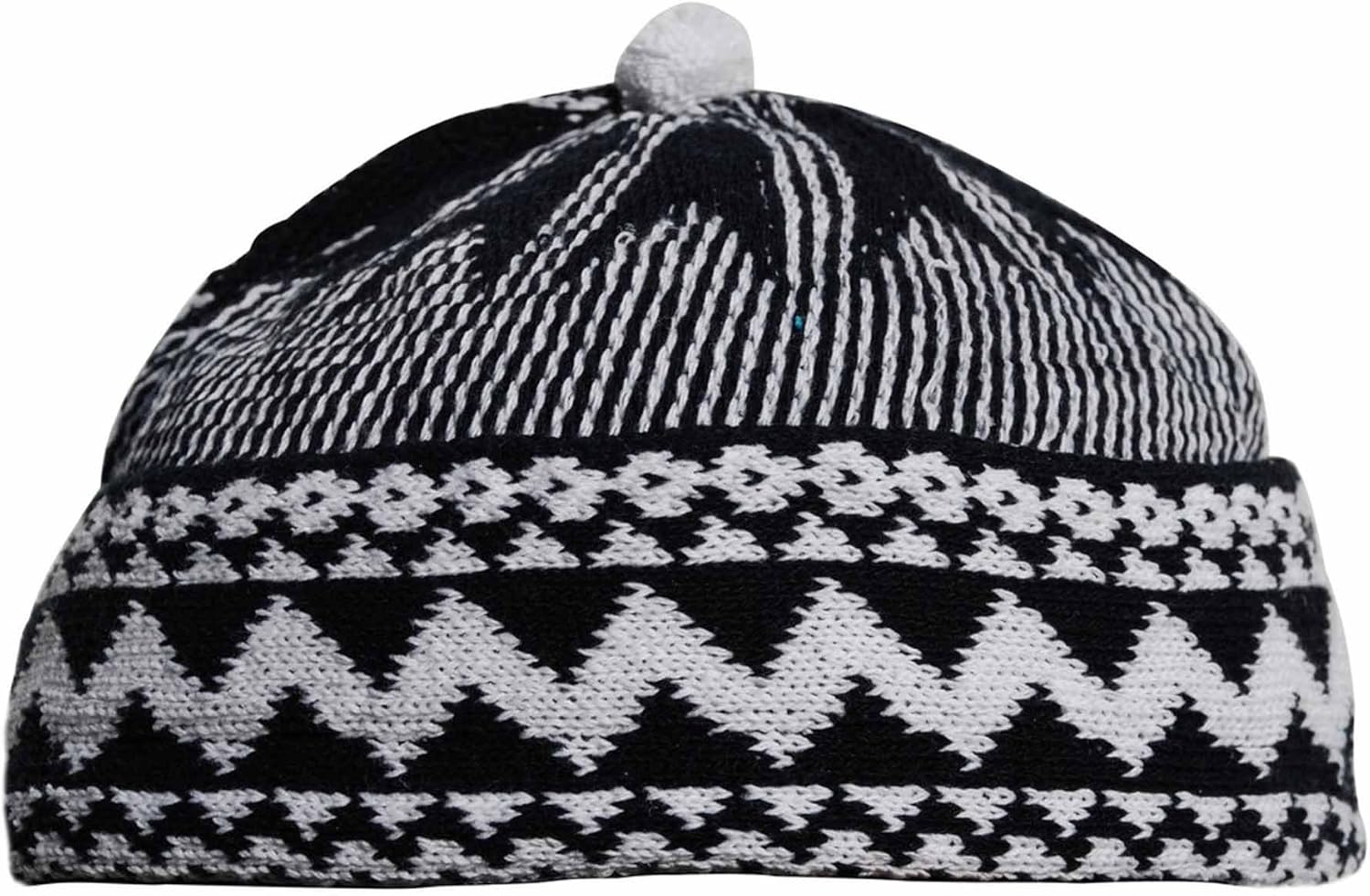 hat with ball on top