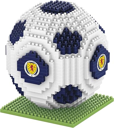 FOCO Official Scotland BRXLZ 3D Bricks Football Construction Toy Model