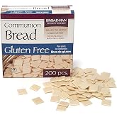 Broadman Communion Bread, Gluten Free, Resealable Bag, 200 Count