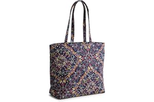Vera Bradley womens Premium Cotton Original Zip Tote Bag