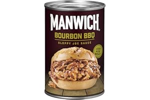 Manwich Sloppy Joe Sauce, Bourbon BBQ Flavor, Canned Sauce, 16 oz