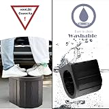 KINSPORY Portable Toilet Outdoor Camping Collapsible Toilet Bucket Loo view 4