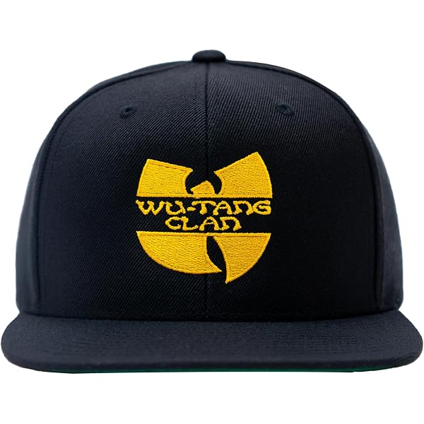 Men's Wu Tang Clan World-Wide Baseball Cap One Size Black at