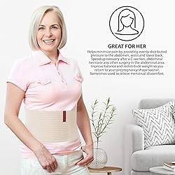 ORTONYX 6.25" Abdominal Binder for Men and