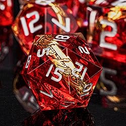 ORIFANTOU Magic Lord of The Rings DND Dice Set