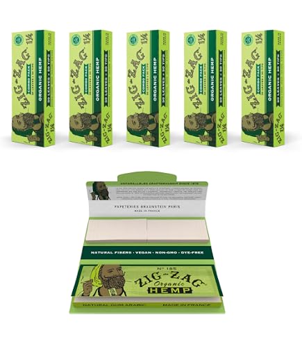 Amazon.com: ZIG-ZAG Rolling Papers Combo - French Orange 1 1/4 (5