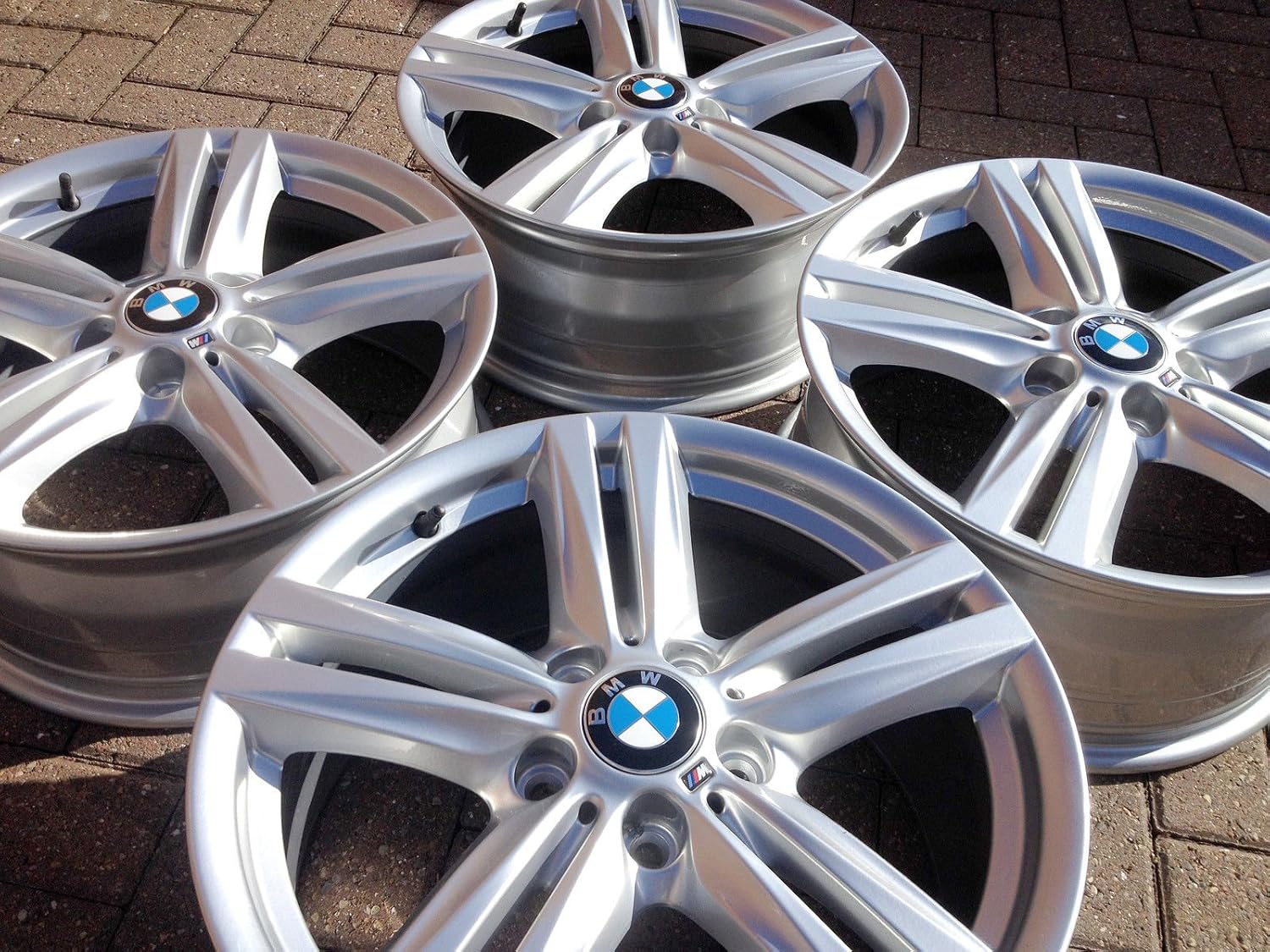 4 x Genuine BMW 1 Series F20 F21 Alloy Wheels M Sport 18" Style 386