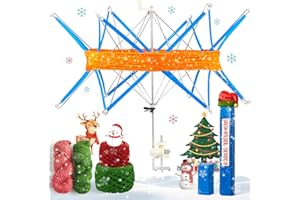 Etcokei Yarn Swift, Yarn Umbrella Swift for Crocheting, Holder for Skeins Flexible Lightweight Foldable Design, Height & Diameter Adjustable to Suit Space, Ideal Helper for Yarn Knitting Enthusiasts