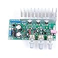 KNACRO TDA2050 TDA2030 NE5532 2.1 3-Channel Hi-Fi 60W Subwoofer Amplifier Board 18W+18W+32W Compatible LM1875 AC 9-15V