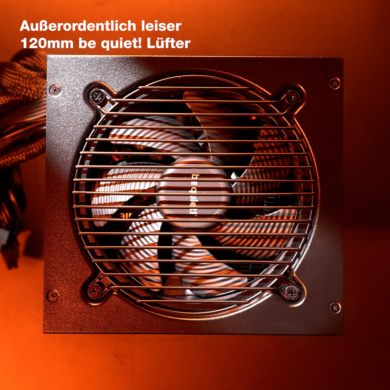 be quiet! Pure Power 12 850W Netzteil, 80 Plus® Gold Effizienz, ATX 3.1 mit voller Unterstützung für PCIe 5.1 GPUs, außerordentlich leiser 120mm be quiet! Lüfter, LLC-Technologie 6
