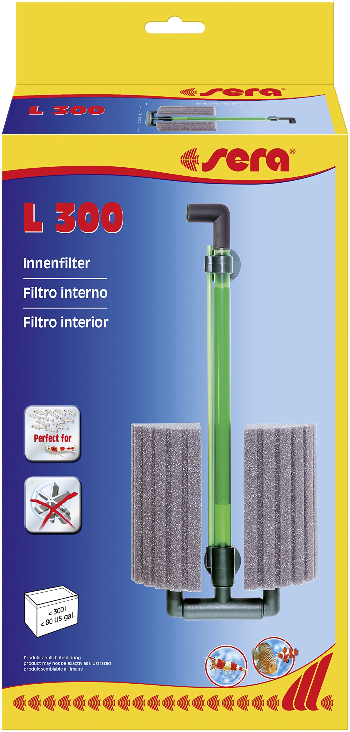 Sera internal filter L,L 300