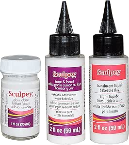 sculpey bakeable oven adhesive