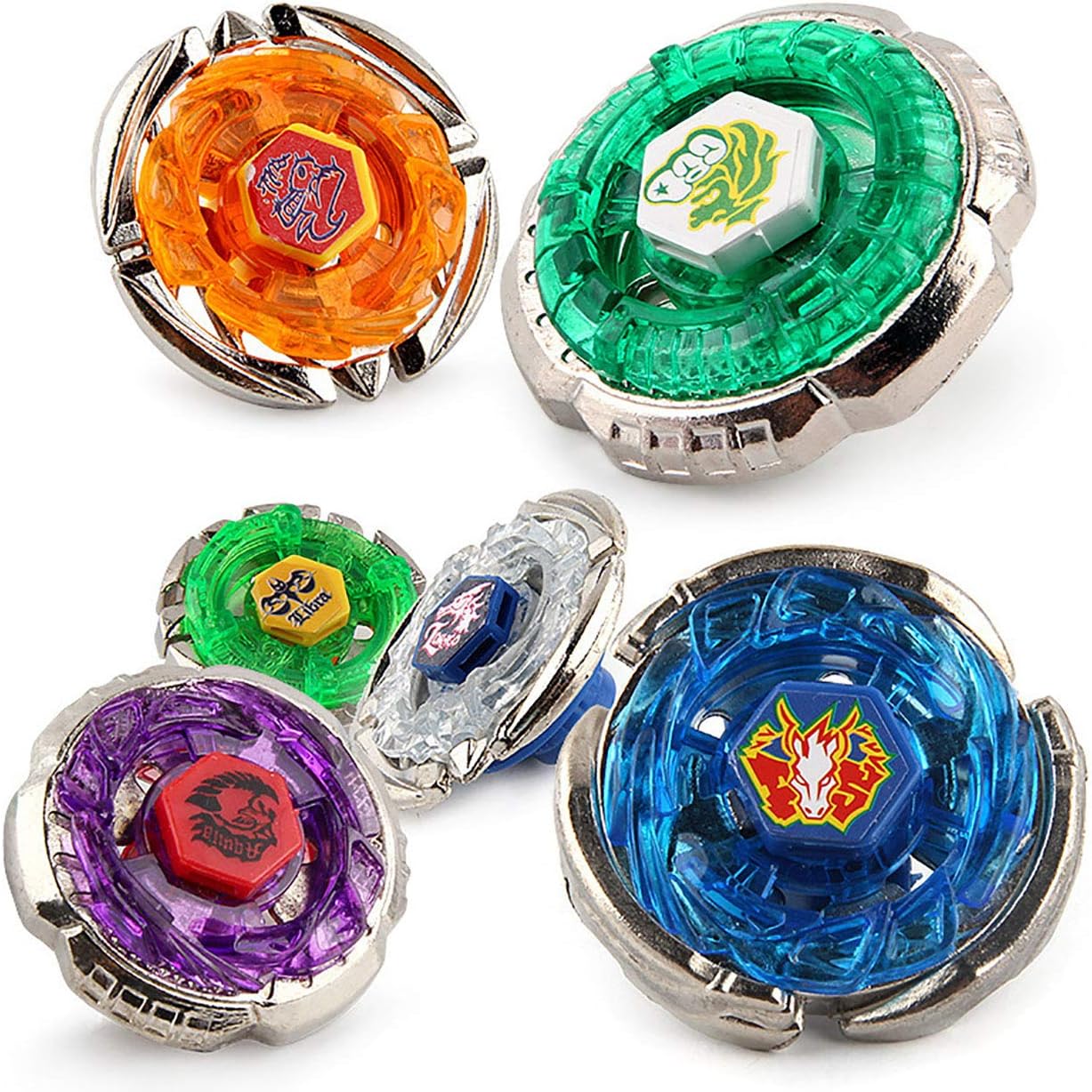 Metal Master Spinning Launcher Tops Toys