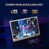 ASUS ROG Strix XG16AHPE-W Portable 15.6" FHD 144Hz IPS G-SYNC Gaming Monitor view 3