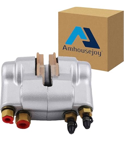 Pair Of New Front Brake Calipers For Polaris Big Boss & Trail Boss ATVs (250cc Models)