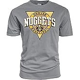 Blue 84 NBA Unisex-Adult NBA Officially Licensed T-Shirt Ringspun Triblock Gray