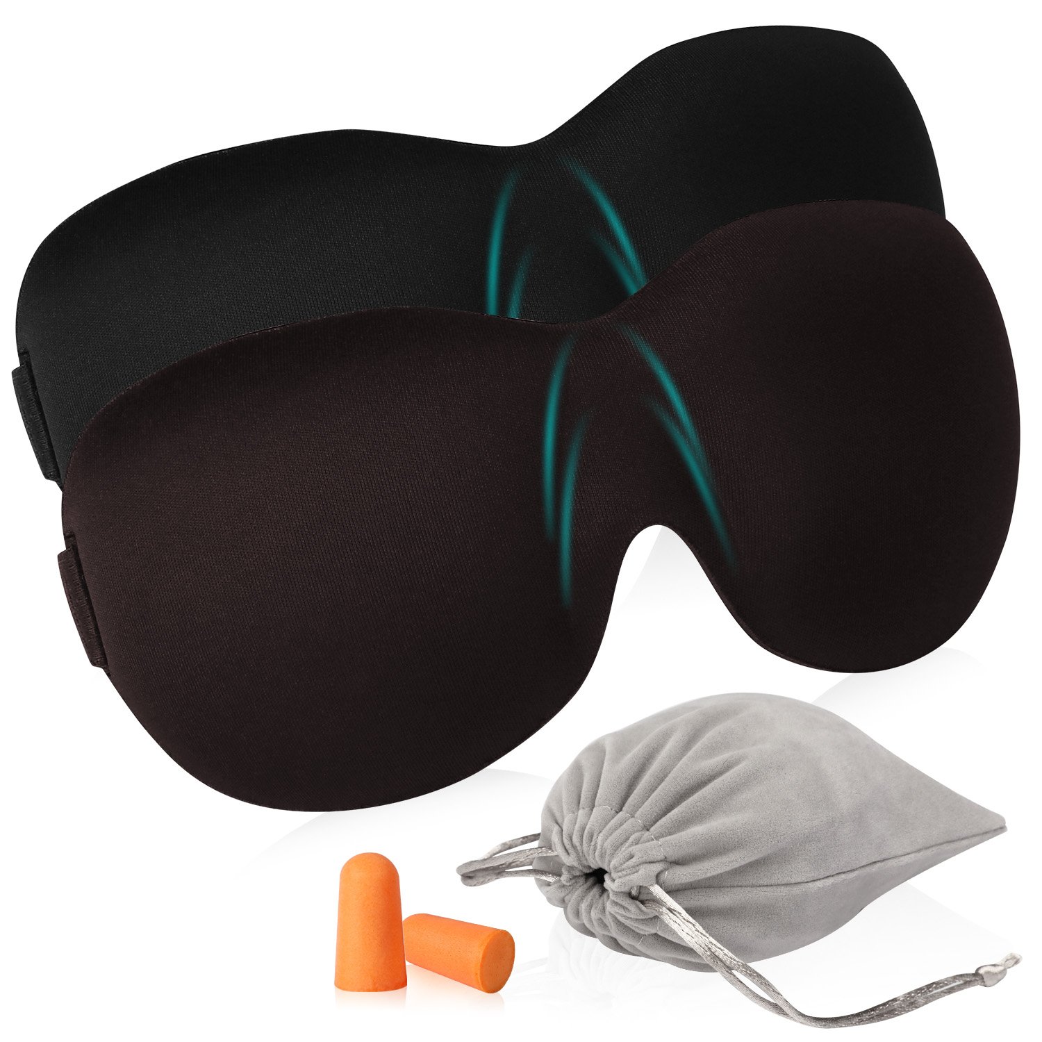 Antifaz Para Dormir D De CARTTIYA Máscara de Ojos Para Dormir 