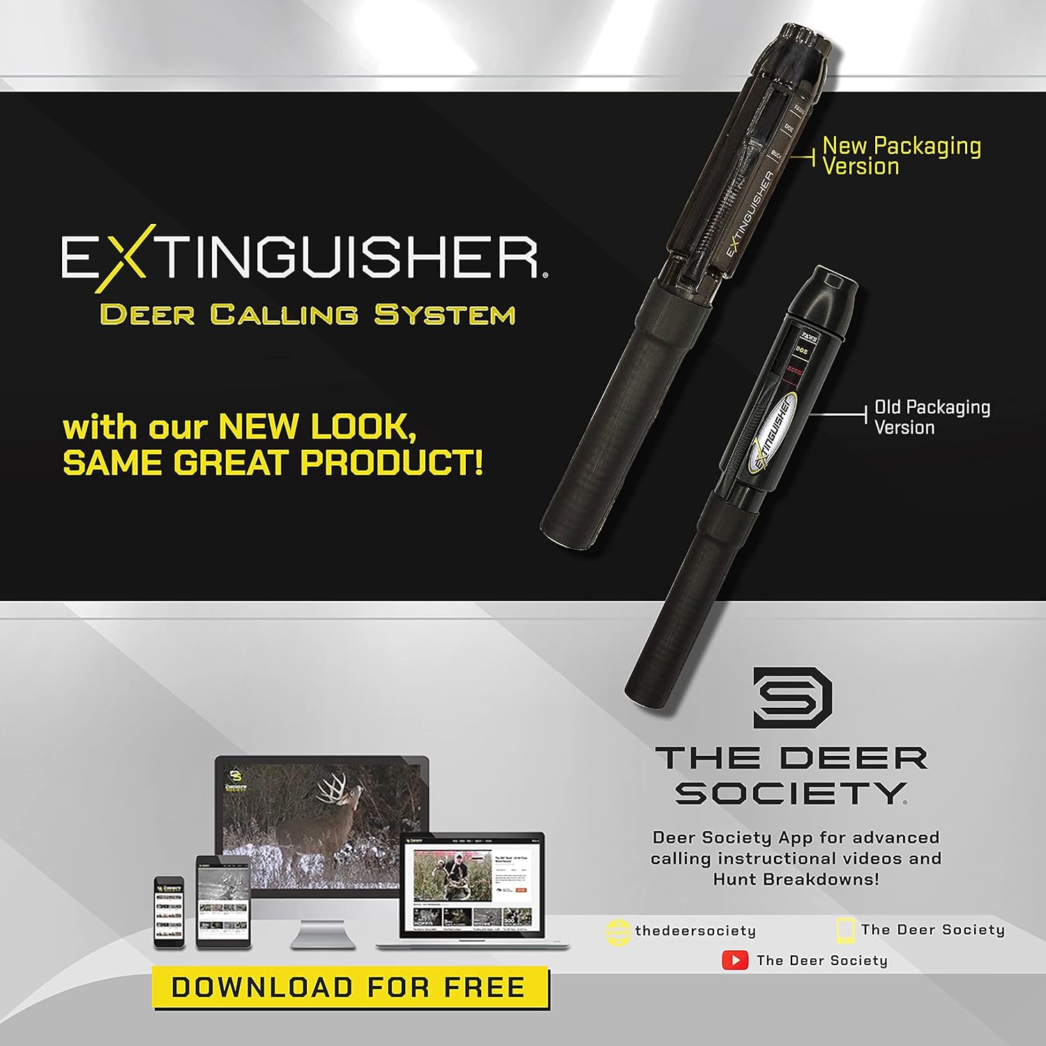Illusion Systems Extinguisher Deer Call - Black : Big Game Calls And Lures : Sports & Outdoors