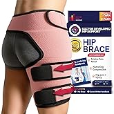 Doctor Developed Stabilizing Hip Support Brace - Sciatica Pain Relief, Piriformis Syndrome and Sciatic Nerve Pain - Thigh com