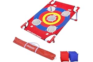 GoSports 3 x 2 ft Arcade Cornhole Game - Portable Bean Bag Toss Game for Kids and Adults
