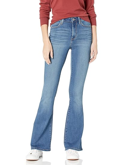 skinny girl flare jeans