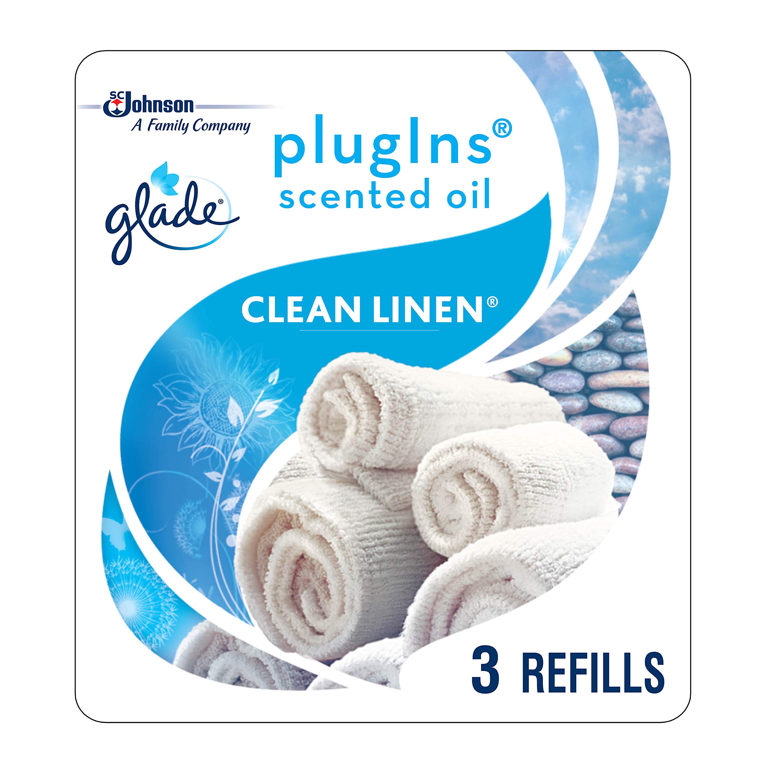 Glade Fabric and Air Odor Eliminator Clean Linen, 22 Fluid