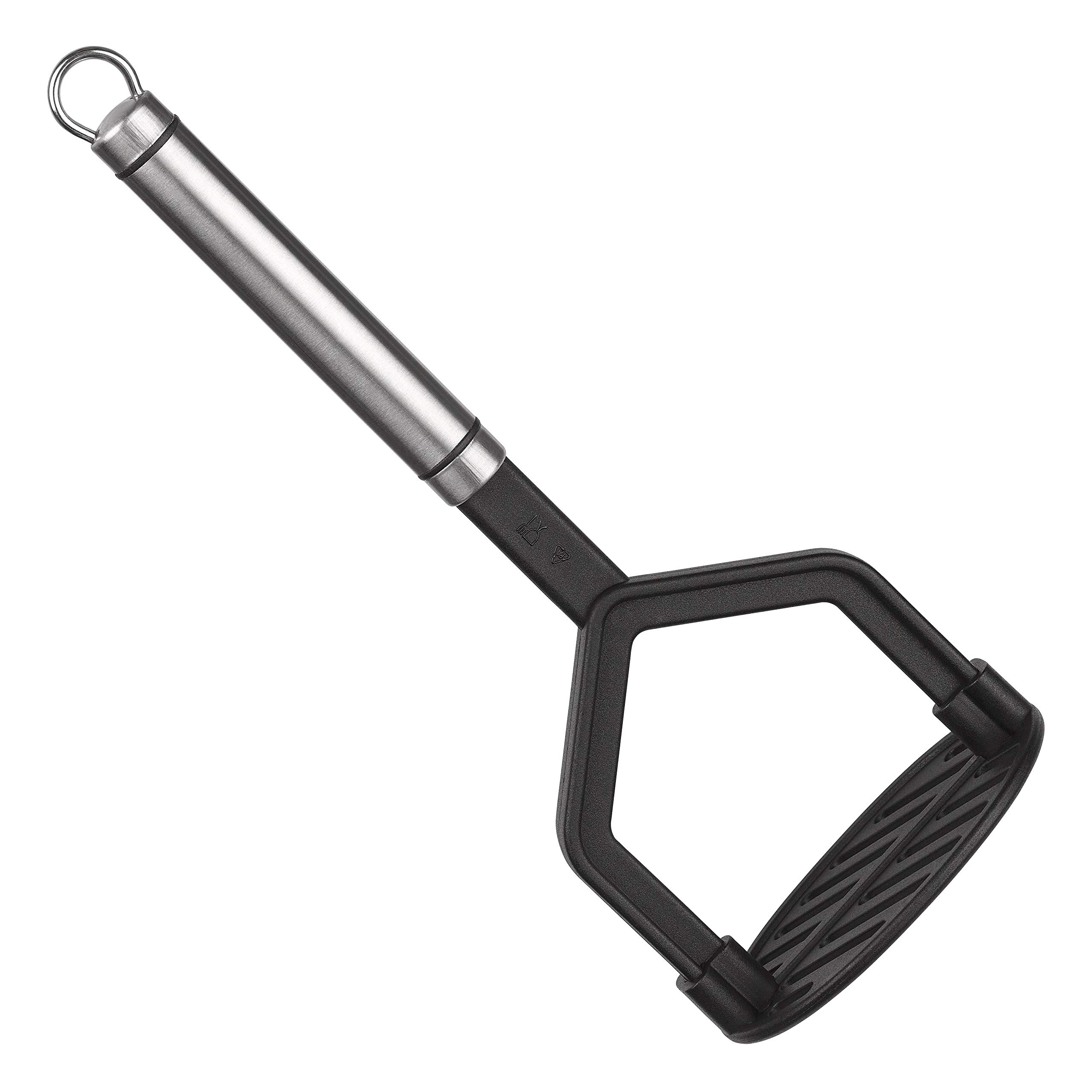 Tala Nylon Potato Masher with Stainless Steel Handle, Ideal for Use with Non-Stick Kitchenware, Dishwasher Safe, Ideal for Mashing All Food Types with a Grip Handle for Comfortable Use