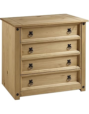 36 8 X 38 4 X 67 6 Centimeter Easy Care Wood Mdf White Chest Of