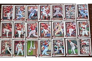 TOPPS TOTAL St. Louis Cardinals 2025 Topps Complete Mint 21 Card Team Set Featuring Masyn Winn All Star Cup with Rookie Cards of Michael McGreevy, Michael Helman, Thomas Saggese and Gordon Graceffo Plus
