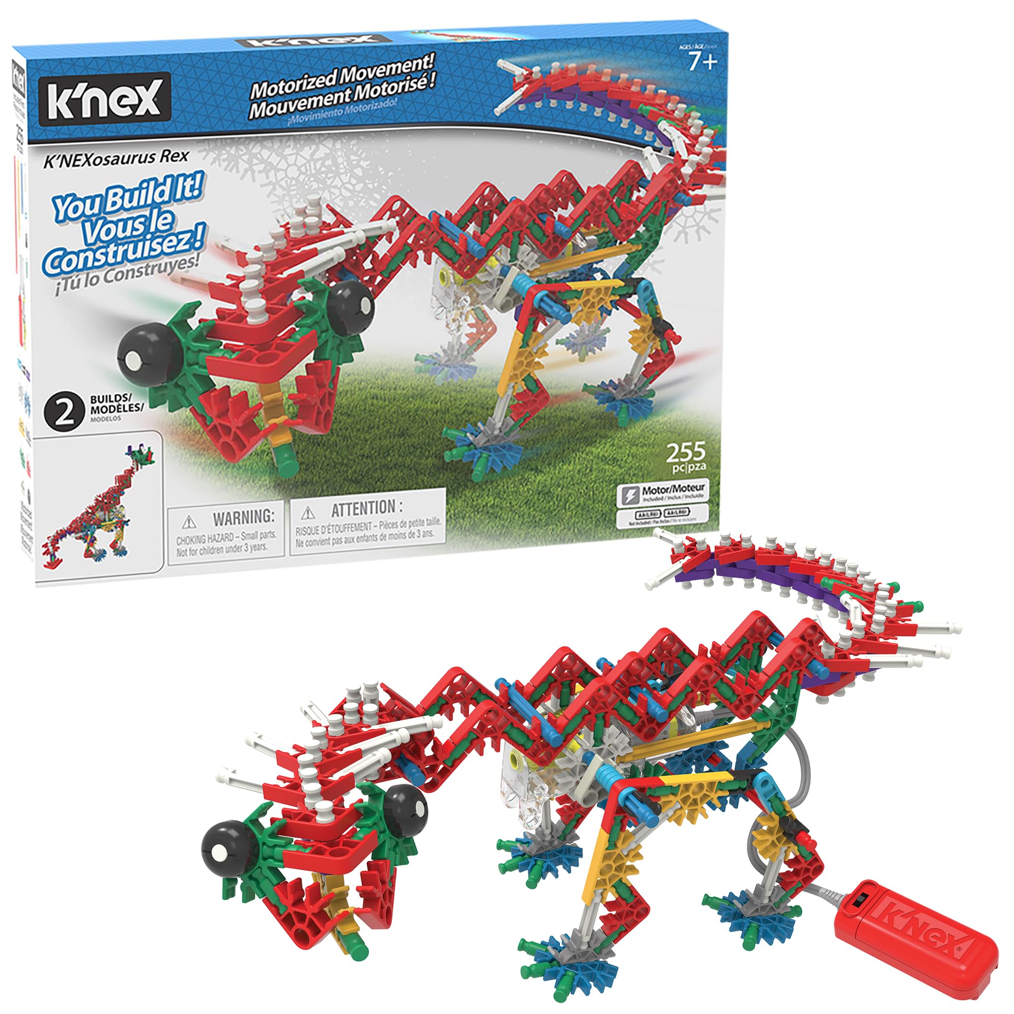 K'Nex Beasts Alive K'Nexosaurus Rex Building Set