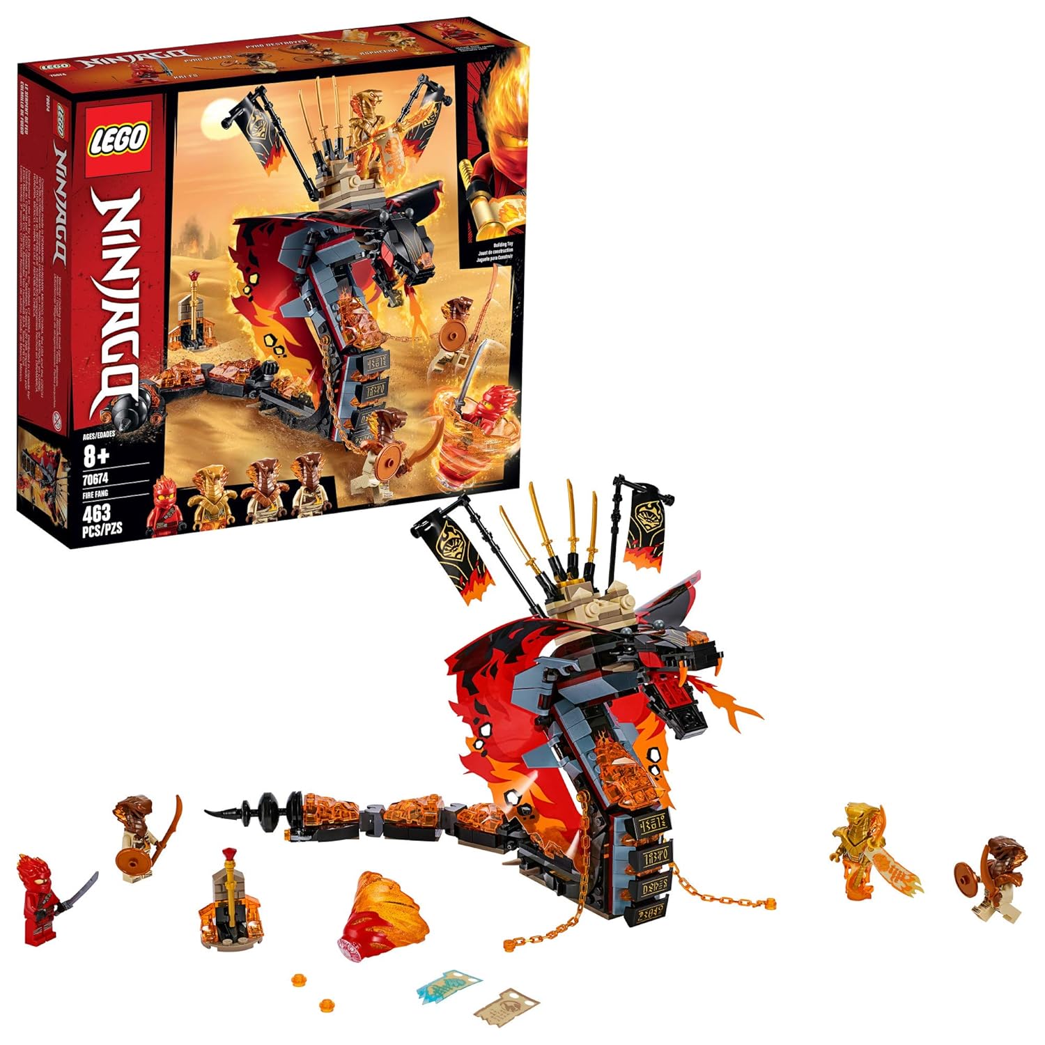 Ninja rojo ninjago Siéntete como un auténtico guerrero.