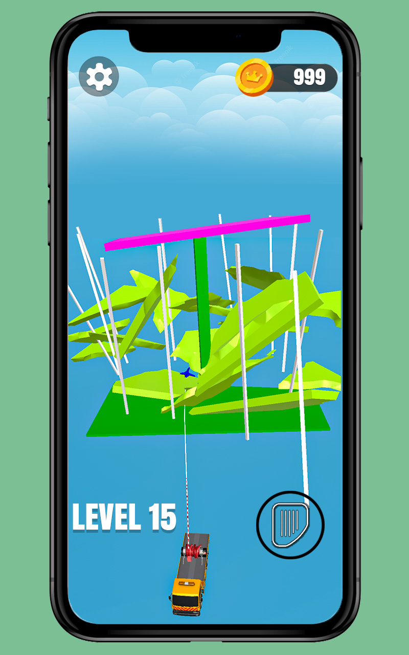 Rope Pull Buildings Crusher! Building Destroyer&Demolisher Challenge 3D