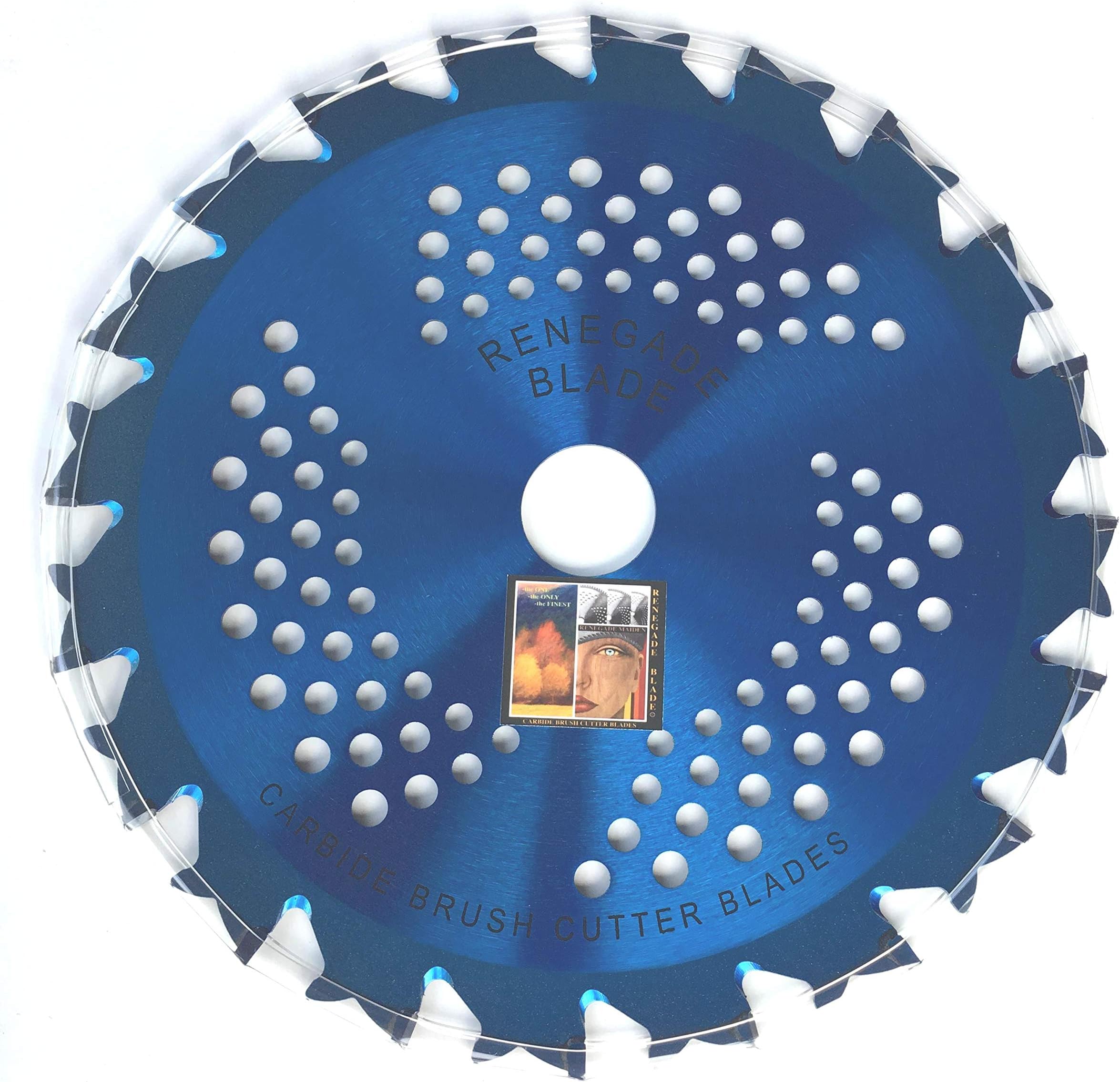 RENEGADE BLADE 2pk-8"-20t - Renegade HAWK/HYBRID - Brush Specialty Carbide Brush Cutter weed eater Blades, 203mm