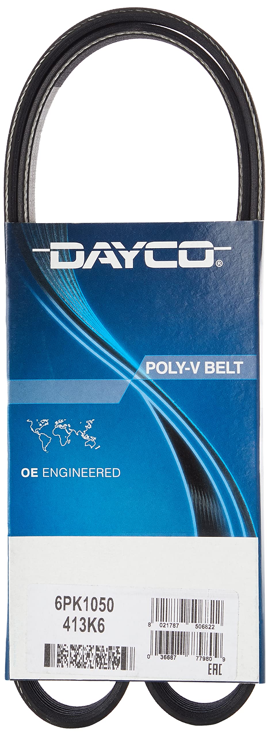 Dayco 6PK1050 Poly Rib Belt