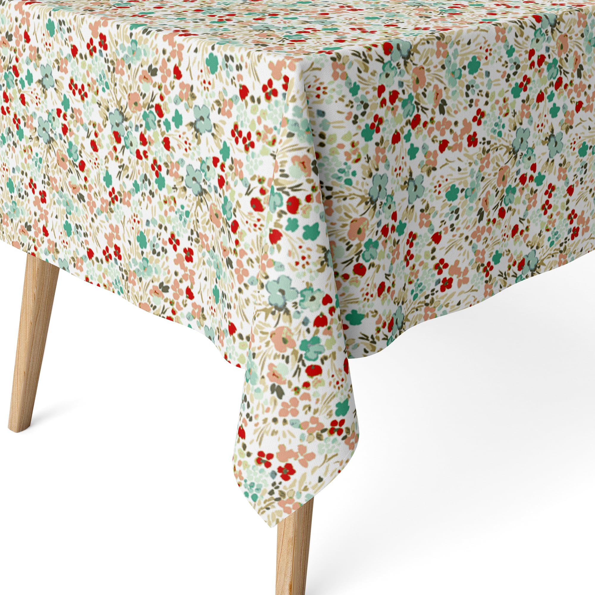 Martina Home Olena Red Resin Tablecloth 200 x 140 cm