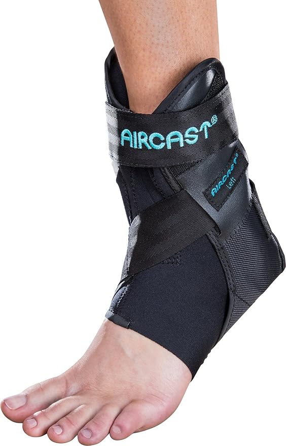 Aircast AirLift PTTD Ankle Support Brace Left Foot Medium Medium Amazon.in Sports, Fitness