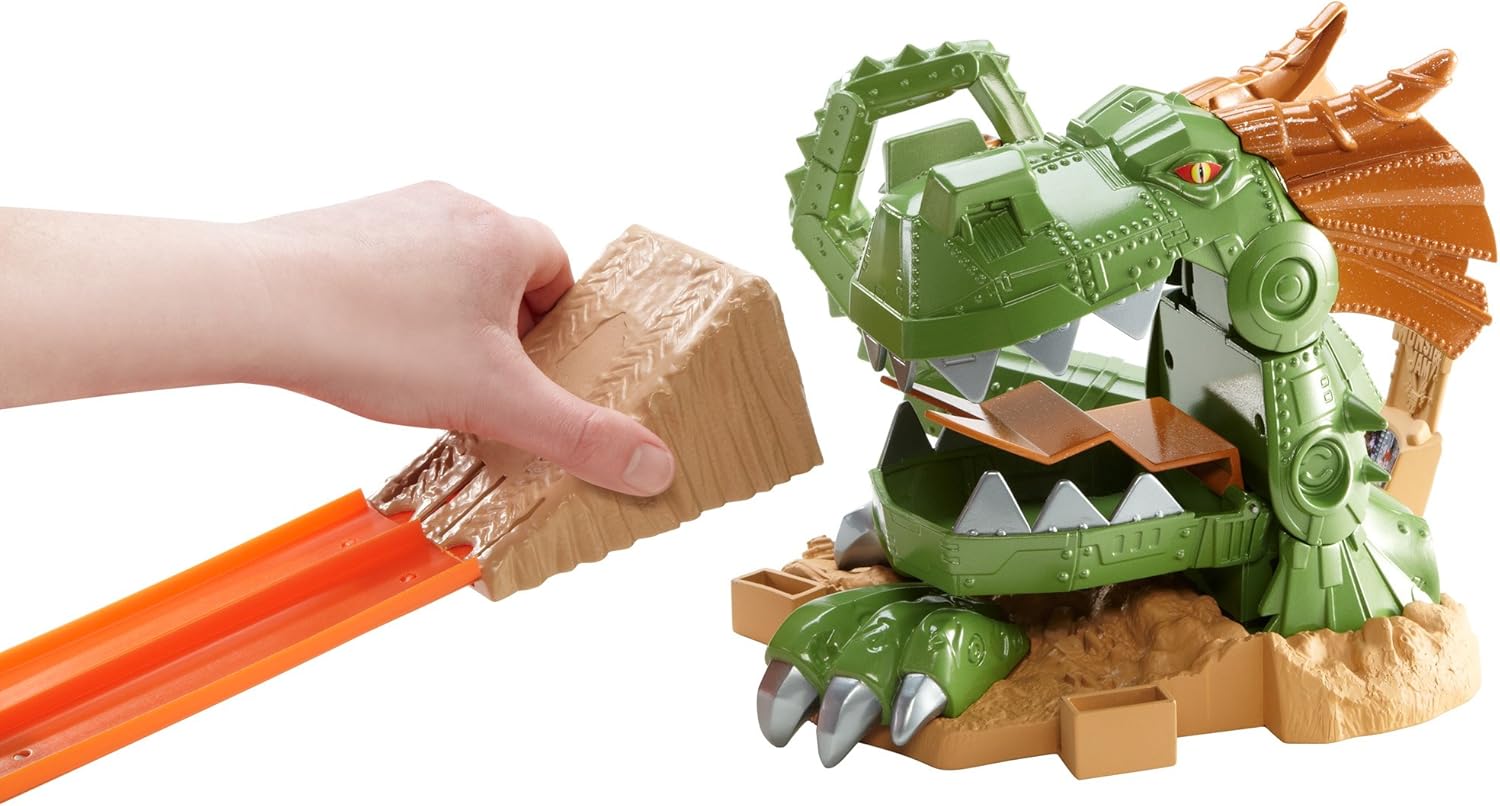 hot wheels monster jam dragon arena attack playset