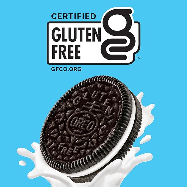 OREO GLUTEN FREE ORIGINAL & DOUBLE STUF CHOCOLATE SANDWICH COOKIES VARIETY PACK, GLUTEN FREE COOKIES, 20 SNACK PACKS (2 COOKIES PER PACK)