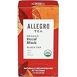 Allegro Tea, Organic Decaf Black Tea Bags, 20 ct