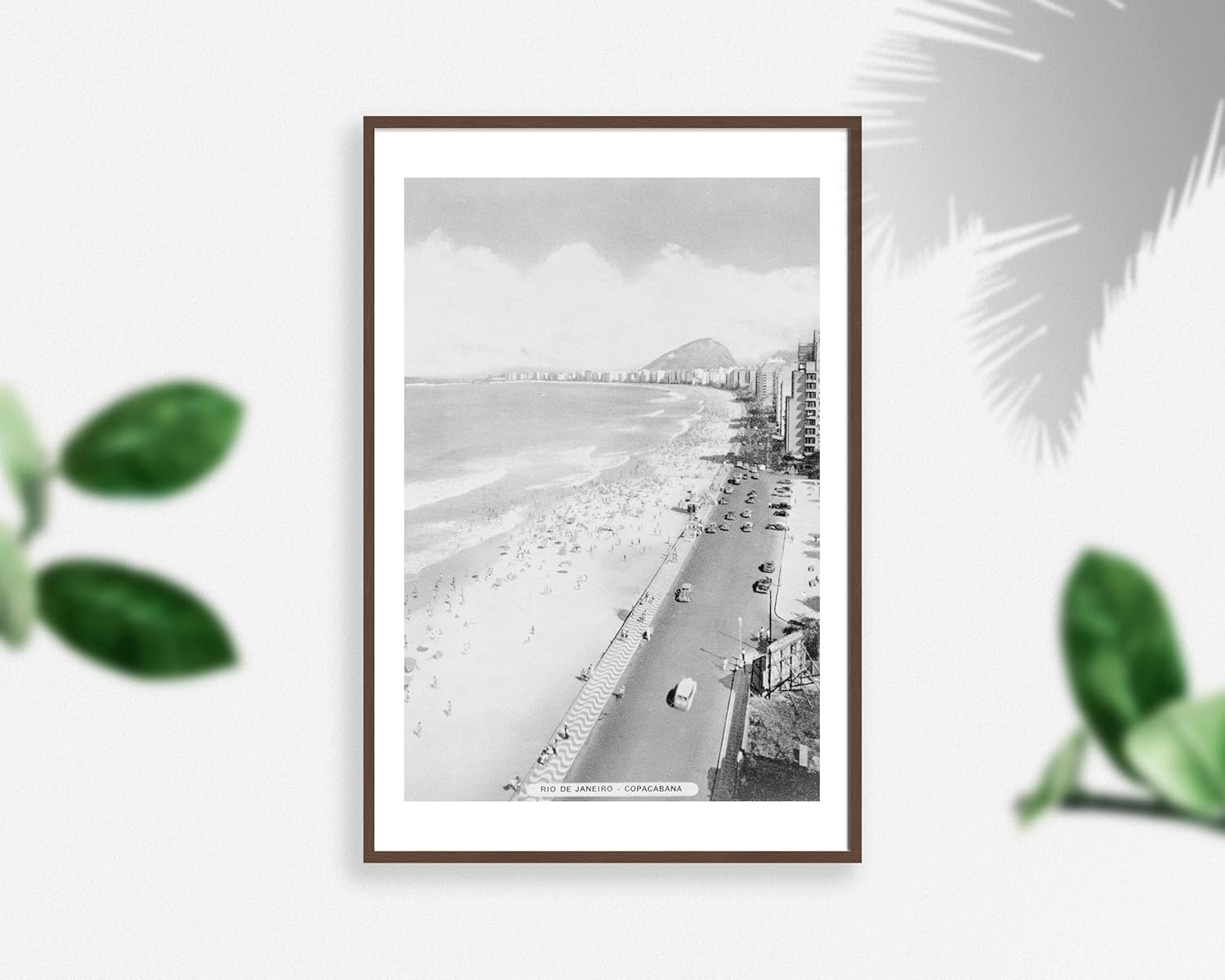 Photographs - INFINITE PHOTOGRAPHS Photo: Copacabana, Rio de Janeiro, Brazil, Waterfront, 1940's