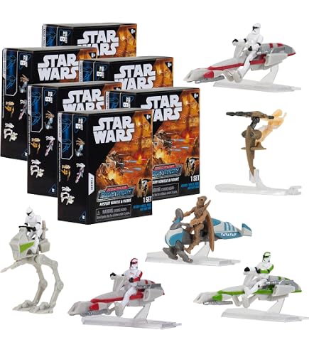 Amazon.com: Star Wars Micro Galaxy Squadron Series 5 (6 Pack