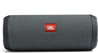 JBL Flip Essential Bluetooth Box in Grau – Wasserdichter, portabler Lautsprecher mit herausragendem Sound – Bis zu 10 Stunden kabellos Musik abspielen