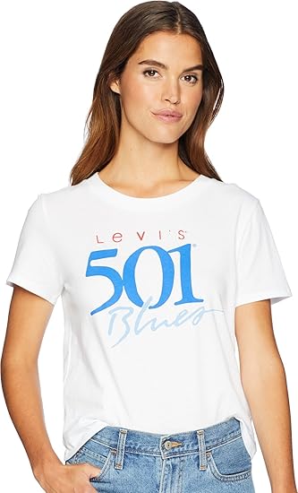 Amazon Levi S レディース グラフィック サーフ Tシャツ Tシャツ カットソー 通販