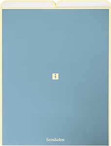 semi Kolon kartei carpeta vertical (6 unidades) Ciel (Azul Claro