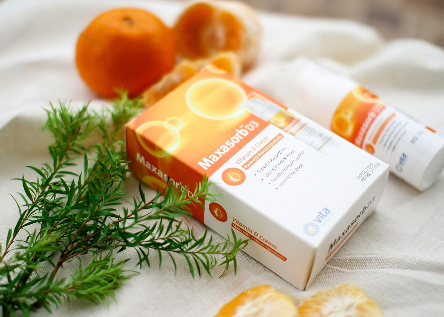 Vitamin D3 Cream | Psoriasis Sufferers Rejoice | Vitamin D Cream for Itchy, Flaky, or Scaly Skin. Safe Topical Cream for Healthy Skin | Paraben Free All Natural | Maximum Absorption | Vitamin D Lotion: Health & Personal Care